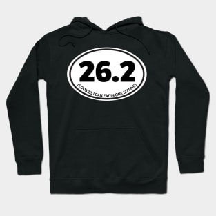 26.2 Cookies I Can Eat In One Sitting Hoodie
